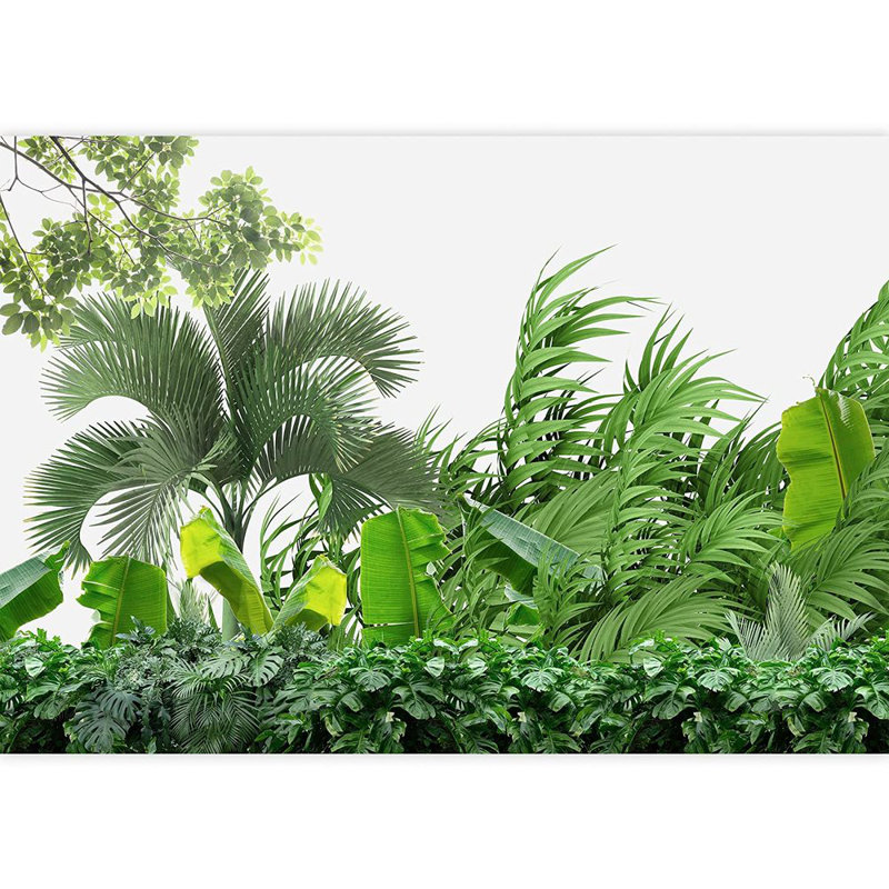 Murale plante de jungle, L 100 po x l 144 po