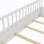 Lit de plancher avec lattes de soutien-739495180-793752225