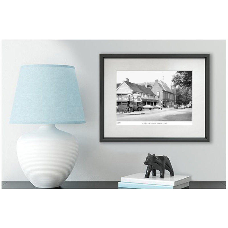 Mitcham, Lower Green C1962 by Francis Frith - Single Picture Frame Print, 45cm H x 60cm W x 2.3cm D