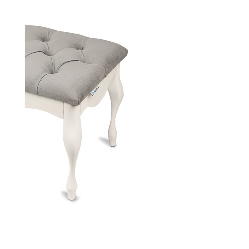 Velvet Upholstered Bench, 40cm H x 120cm W x 40cm D