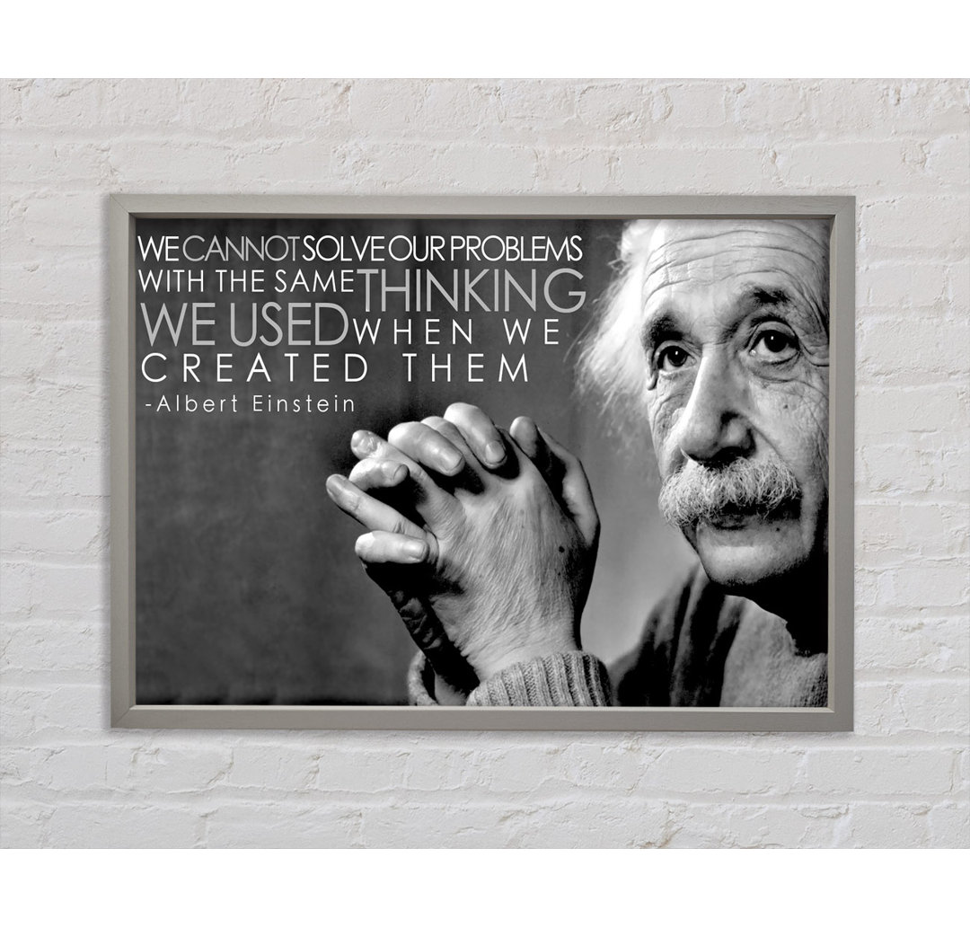 Einstein Thinking - Drucken