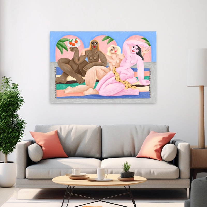 Art contemporain Nouvelles Gracces, H 40 po x l 60 po