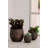 Lona 3 Piece 17.7", 12.6" and 9"W Round Fiberstone/Cement Indoor Outdoor Planters Set-424250574