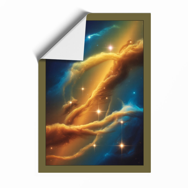 Cosmic Hands Modern - Framed Print, A2 - 59.4 x 42.0 cm, Unframed