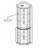 Lighted Corner Curio Cabinet - Elegant Glass Display Case, Includes Built-In Lighting, Living Room Cabinet-37319951