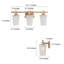 3 - Light Dimmable Vanity Light