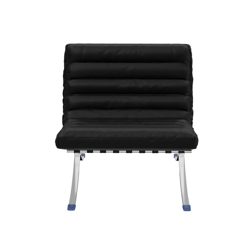 Méridienne pliable Mid-Century, Noir, noir, noir, noir