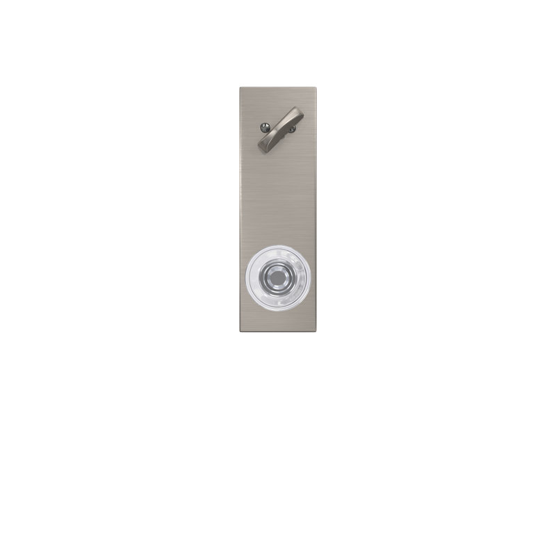Dawes Interior Knob Set (Interior Portion Sold Separately), Satin Nickel