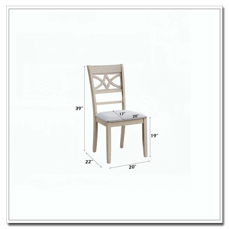 Chaise d'appoint en bois et en bois