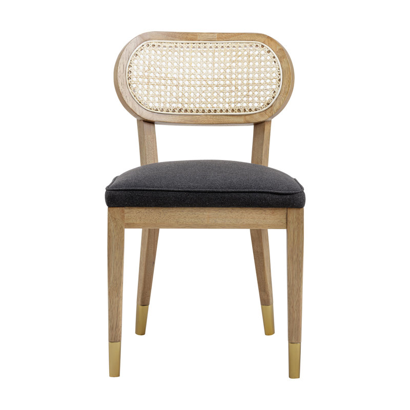 Low Back Side Chair Dining Chair, Black