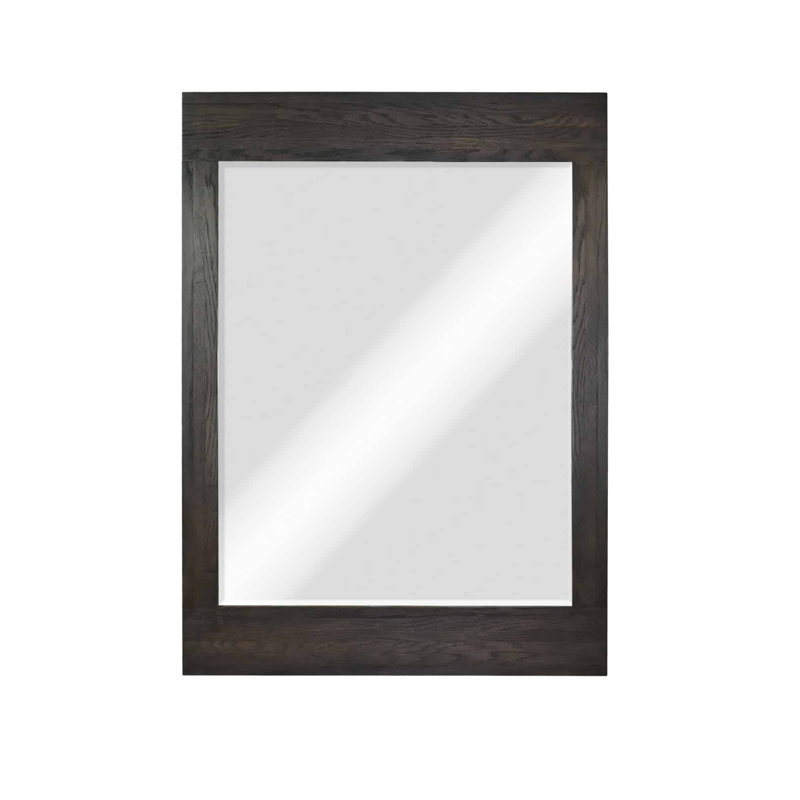 Winemaker Series Rectangle Mirror, Charred Oak, 37.25" x 26.5"