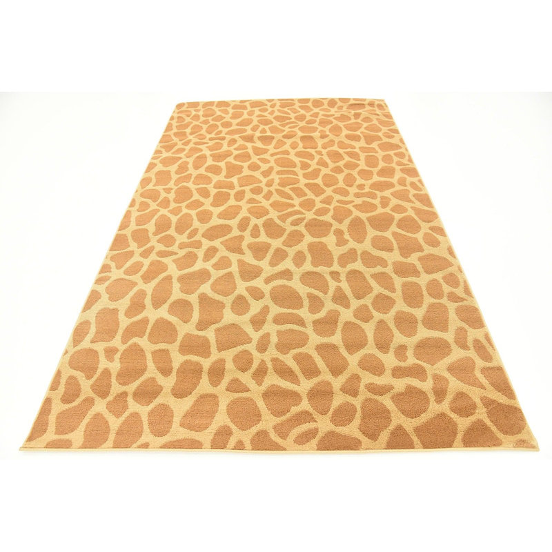 Testerman Animal Print Indoor Rug, Rectangle 3'3" x 5'3"