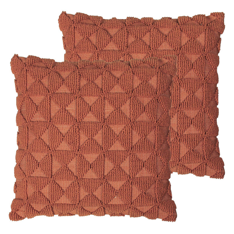 Square Cushion, Brick