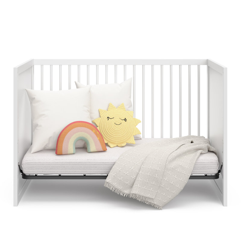 Lit de bébé convertible 3-en-1 Calabasas, Blanc
