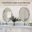 Miroir de salle de bain mural inclinable | Cadre pivotant réglable en acier inoxydable-704742552-723069256