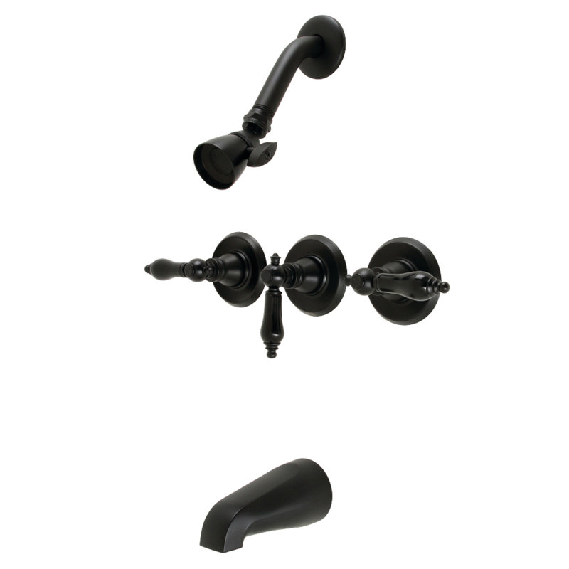 Robinet de douche Duchess, Noir mat