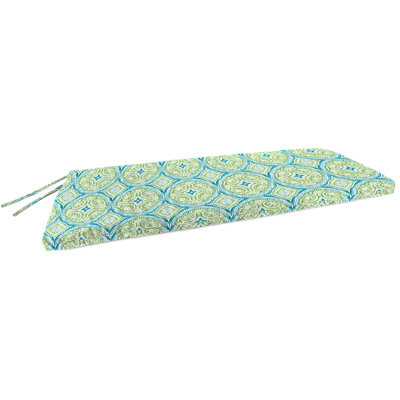 48" x 18" Outdoor Bench Cushion with Ties