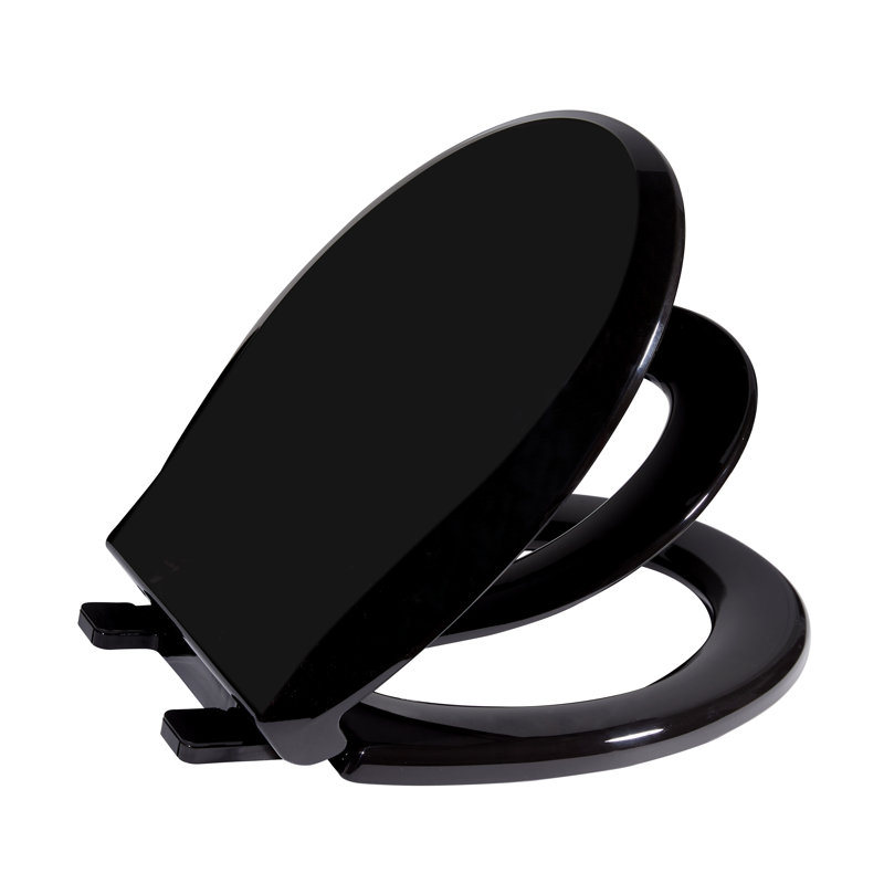 Round Toilet Seat, Black