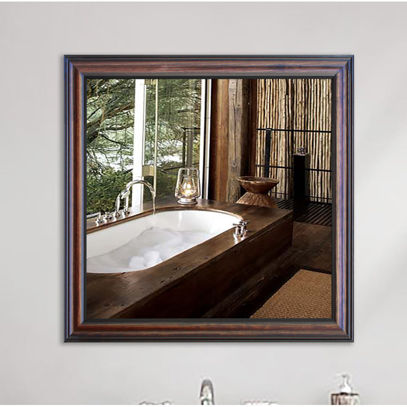 Miroir mural d'Ukiah, H 38,5 po x l 38,5 po