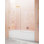 Illume 67 in. x 58.25 in. Fully Frameless Hinge Bathtub Door