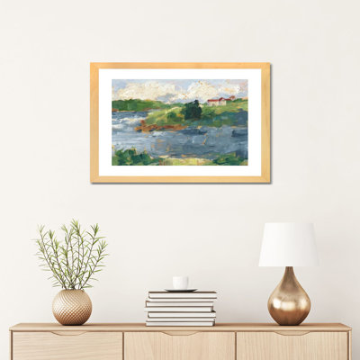 " Lakeside Cottages IV " by Ethan Harper