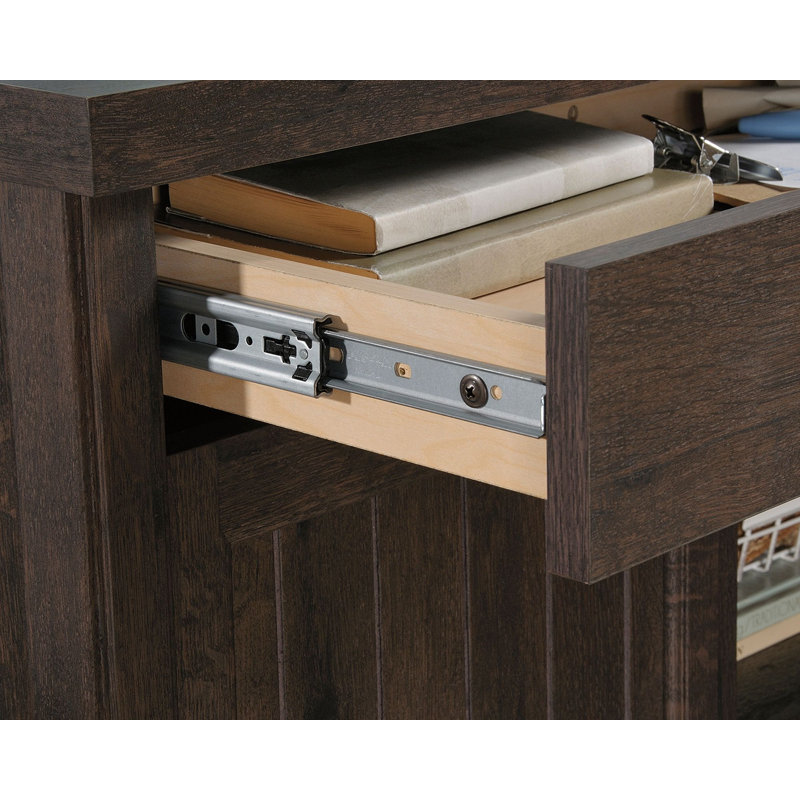 Armoire d'appoint Jonnetta, Brun foncé