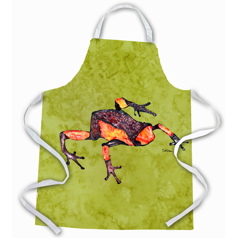 Tablier de grenouille, Vert / Brun