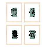 Serenity Set Of 4 Print by Lee Lessem