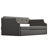 Upholstered Daybed With Trundle, Wood Slat Support,Upholstered Frame Sofa Bed-1520834695