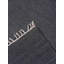 Tapis kilim en laine tissés à la main et à plat Alithea - 8 pi x 8 pi, carré, couleur gris anthracite, motif uni uni, tapis faits à la main à poils courts pour le salon, la chambre à coucher-109701219-126643388