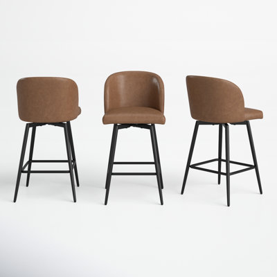 Benedit Swivel 27.1'' Counter Stool