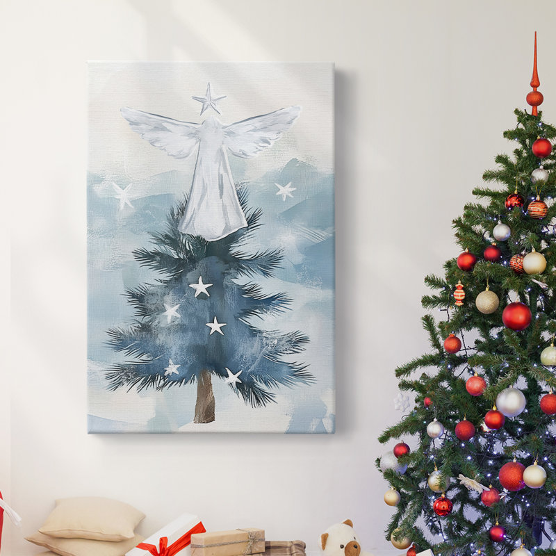 Art des Fêtes de Noël - Toile tendue avec châssis CXLIV, H 18 po x l 12 po