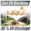 Voile à abat-jour carré 20' renforcée super ring-49962330