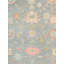 Oriental Area Rug in Light Blue