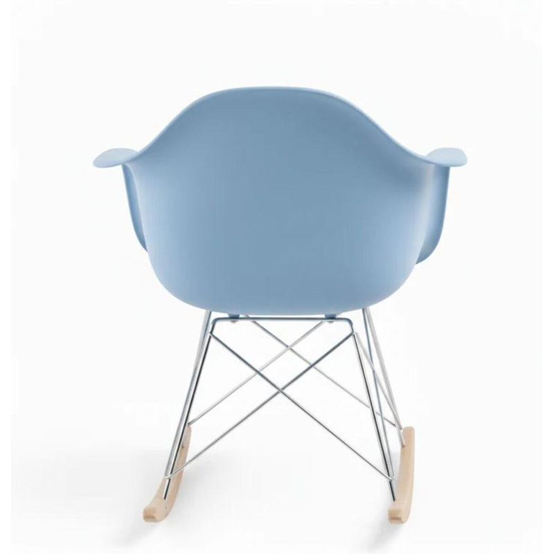 Chaise berçante Loreal Bucket, Light Blue