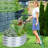Galvanized Raised Garden Bed Silver-1408503367