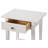 Dalton Nightstand-End Table with One Drawer White-36312685