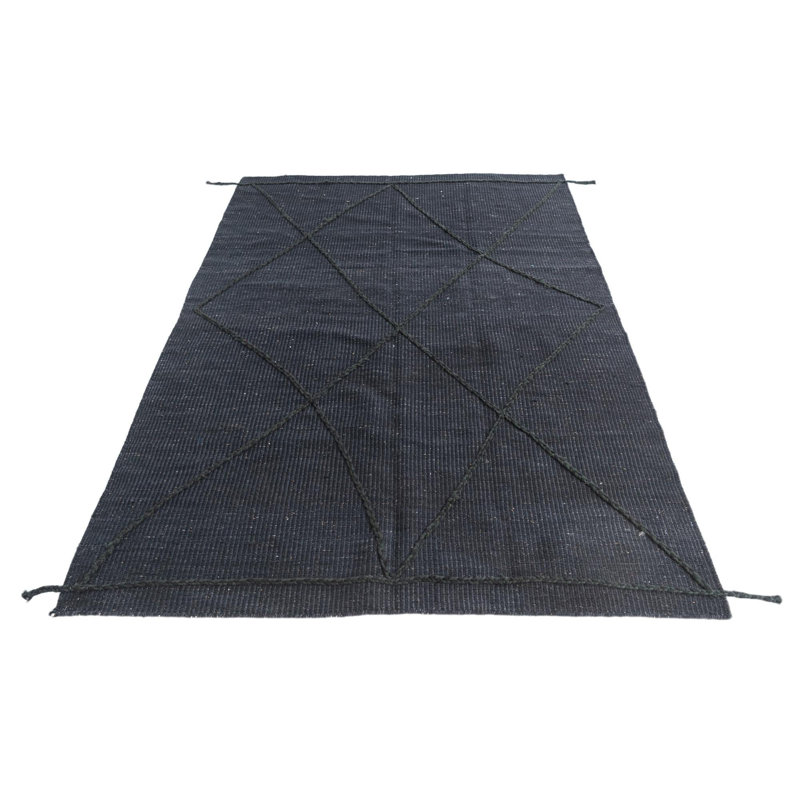Tapis noir Odea