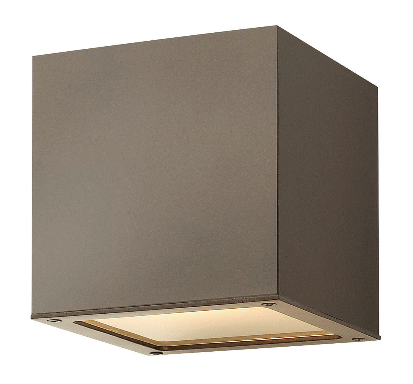 Kube Sngle-Lght LED Flush Mount Celng Lght | Celng Lghts, Bronze Celng Lghts, Flush