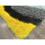 Tapis abstrait gris / jaune Karlton-29261409