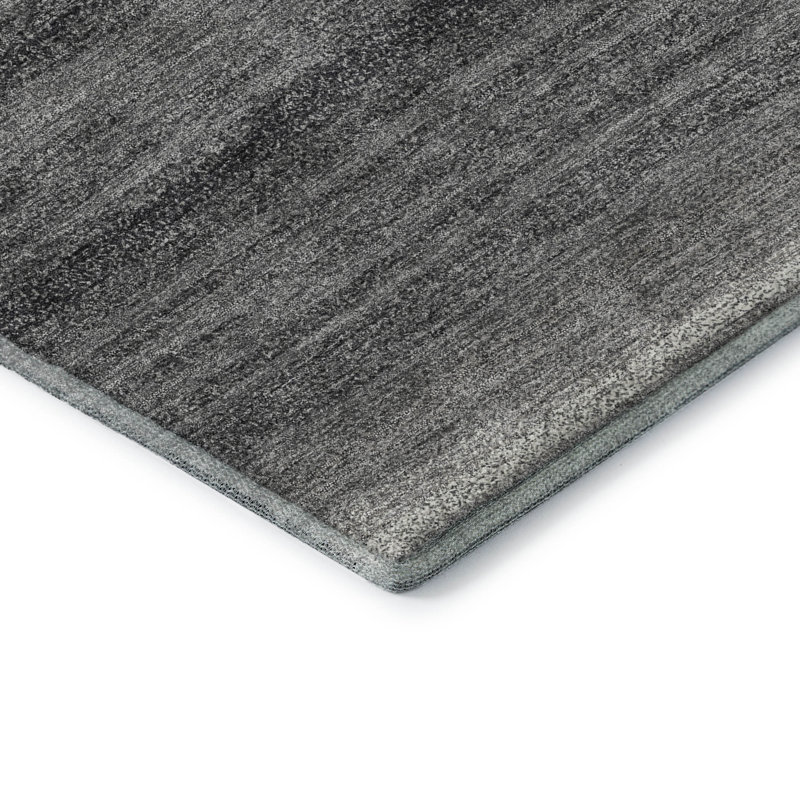 Premium Machine Washable Birchview AMF1033 Striped Rug, Rectangle 3' x 5'