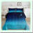 Starry Sky Dreamer Bedding Set - Full Size 3 Piece Galaxy Comforter Set with Moon and Stars Design, Soft Reversible Duvet Insert and 2 Pillow Shams in Navy Blue Gradient. Perfect for a Kawaii Aesthetic Bedroom!