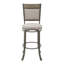 Tabouret pivotant rembourré Luker-428703685