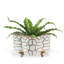 Pot de fleurs en porcelaine