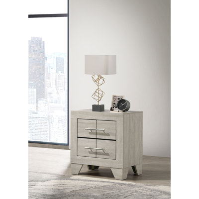 Milja 2-drawer Nightstand