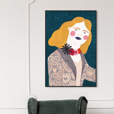 People and Portraits Fashion Girl - reproduction d'art