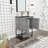 Riekie 24'' Single Bathroom Vanity with Solid Surface Top-139650281