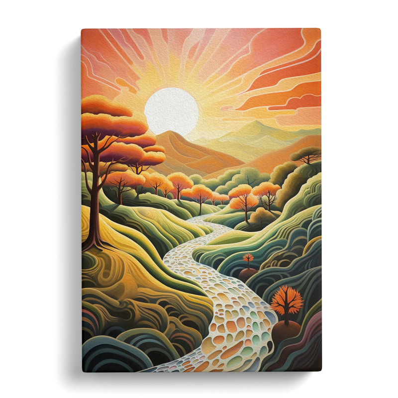 Landscape Deco No.2 - Print, 60cm H x 40cm W x 3cm D