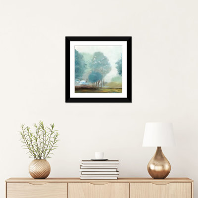 « bleuet hill i, square », impression sur toile