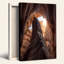 «Wavy Orange Sandstone Canyon», art mural sur toile-133507421